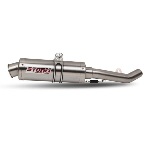 STORM by MIVV - FULL SYSTEM 1x1 - GP - EDELSTAHL fr HONDA - CBR 125 R BJ 2004 > 2010 - H.043.LXS-STORM