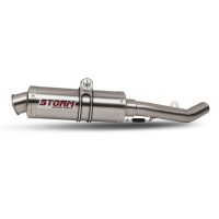 STORM by MIVV- FULL SYSTEM 1x1 GP Edelstahl für HONDA CBR 125 R Bj. 2004 > 2010