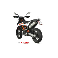STORM by MIVV - SLIP-ON - OVAL - EDELSTAHL fr KTM - 690...