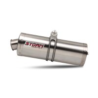 STORM by MIVV - 2 BOLT-ON - OVAL - EDELSTAHL fr SUZUKI -...