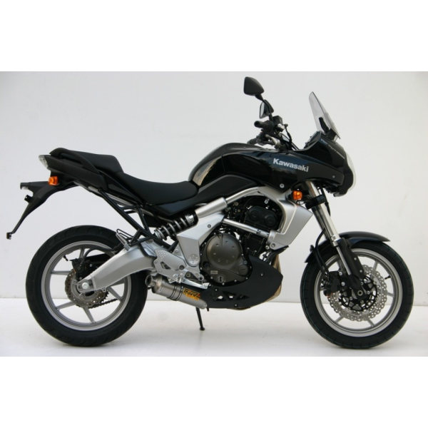 MIVV-SLIP-ON OVAL - Carbon für KAWASAKI - Versys 650 BJ. 2006 > 2014 - K.015.LE