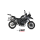 MIVV-SLIP-ON OVAL - Edelstahl Schwarz mit Carbon Endkappe für BENELLI - TRK 702 / X BJ. 2023 > 2025 - E.012.LVC