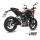 MIVV-Komplettanlage 1x1 GP - Carbon mit Carbon Endkappe für KTM - 200 DUKE BJ. 2012 > 2014 - KT.009.L2SC