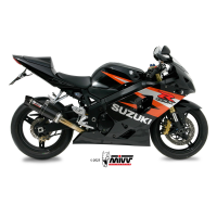 MIVV-BOLT-ON - GP - Carbon mit Carbon Endkappe für SUZUKI - GSX-R 750 BJ. 2004 > 2005 - S.014.L2SC
