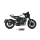 MIVV-SLIP-ON HR1 - Edelstahl Schwarz für CF MOTO - 700 CL-X BJ. 2023 > 2025 - CF.003.LH1BA