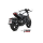 MIVV-SLIP-ON HR1 - Edelstahl Schwarz für CF MOTO - 700 CL-X BJ. 2023 > 2025 - CF.003.LH1BA