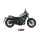 MIVV-SLIP-ON HR1 - Edelstahl Schwarz mit Carbon Endkappe für HONDA - CMX 500 REBEL BJ. 2022 > 2024 - H.091.LH1BG