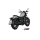 MIVV-SLIP-ON HR1 - Edelstahl Schwarz mit Carbon Endkappe für HONDA - CMX 500 REBEL BJ. 2022 > 2024 - H.091.LH1BG