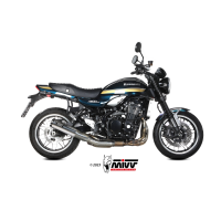 MIVV-SLIP-ON HR1 - Edelstahl poliert für KAWASAKI - Z900 RS BJ. 2018 > 2024 - K.046.LH1XA