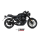 MIVV-2 SLIP-ON HR-1 - Edelstahl Schwarz für MOTO GUZZI - V7 STONE BJ. 2021 > 2024 - M.014.LH1BA