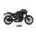 MIVV-2 SLIP-ON HR1 - Edelstahl Schwarz für MOTO GUZZI - V7 STONE BJ. 2021 > 2024 - M.014.LH1BA