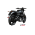 MIVV-2 SLIP-ON HR1 - Edelstahl Schwarz für MOTO GUZZI - V7 STONE BJ. 2021 > 2024 - M.014.LH1BA