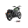 MIVV-SLIP-ON HR1 - Edelstahl Schwarz für ROYAL ENFIELD - METEOR 350 BJ. 2021 > 2024 - RE.004.LH1BA