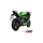 MIVV-SLIP-ON AK1 - Carbon mit Carbon Endkappe für KAWASAKI - NINJA ZX-6 R BJ. 2021 > 2025 - K.050.L3K