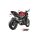 MIVV-Komplettanlage 3x1 SR1 - Titan Schwarz für TRIUMPH - STREET TRIPLE 765 R / RS BJ. 2023 > 2024 - T.026.LR1TB