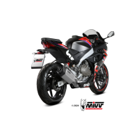 MIVV-KOMPLETTANLAGE 2x1 SR-1 - Titan für APRILIA - RS 457 BJ. 2024 > 2025 - A.021.LR1T