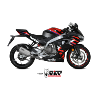 MIVV-KOMPLETTANLAGE 2x1 SR-1 - Titan für APRILIA - RS 457 BJ. 2024 > 2025 - A.021.LR1T