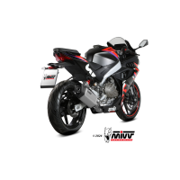 MIVV-Komplettanlage 2x1 SR1 - Titan für APRILIA - RS 457 BJ. 2024 > 2025 - A.021.LR1T
