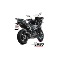 MIVV-SLIP-ON - GPpro - Edelstahl Schwarz für SUZUKI - GSX-S 1000 GX BJ. 2024 > 2025 - S.065.LXBP