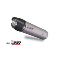 MIVV -SLIP-ON - AK-1 - Titan mit Carbon-Endkappe -...