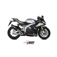 MIVV SLIP-ON SR-1 – Schwarz Titan – für APRILIA RSV4 / TUONO V4 1100 (2021–2024) – A.015.LR1TB – inkl. Katalysator