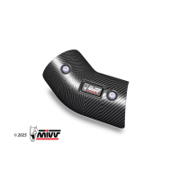 MIVV-Optionaler Carbon-Hitzeschild.  -  für APRILIA...