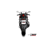 MIVV-Komplettanlage 4x2x1 GPpro - Edelstahl Schwarz für HONDA - CB 650 R BJ. 2024 > 2026 - H.096.KXBP